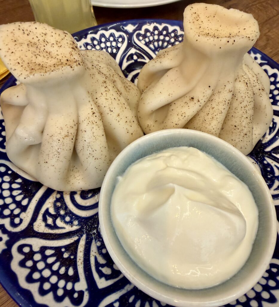 Georgian Dumplings in Luxembourg