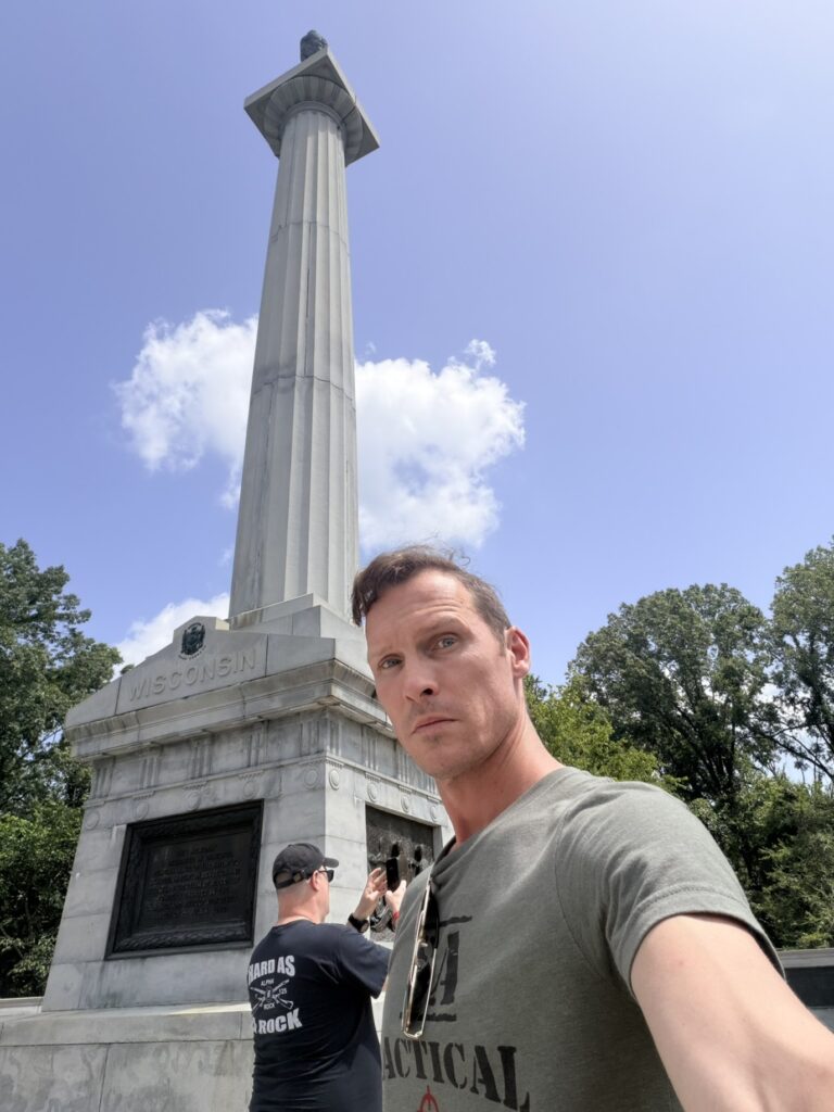 Ryan at Vicksburg National Military Park