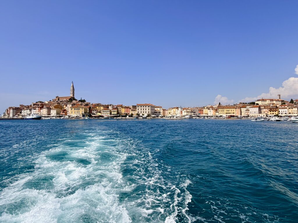 Boating near Rovinj