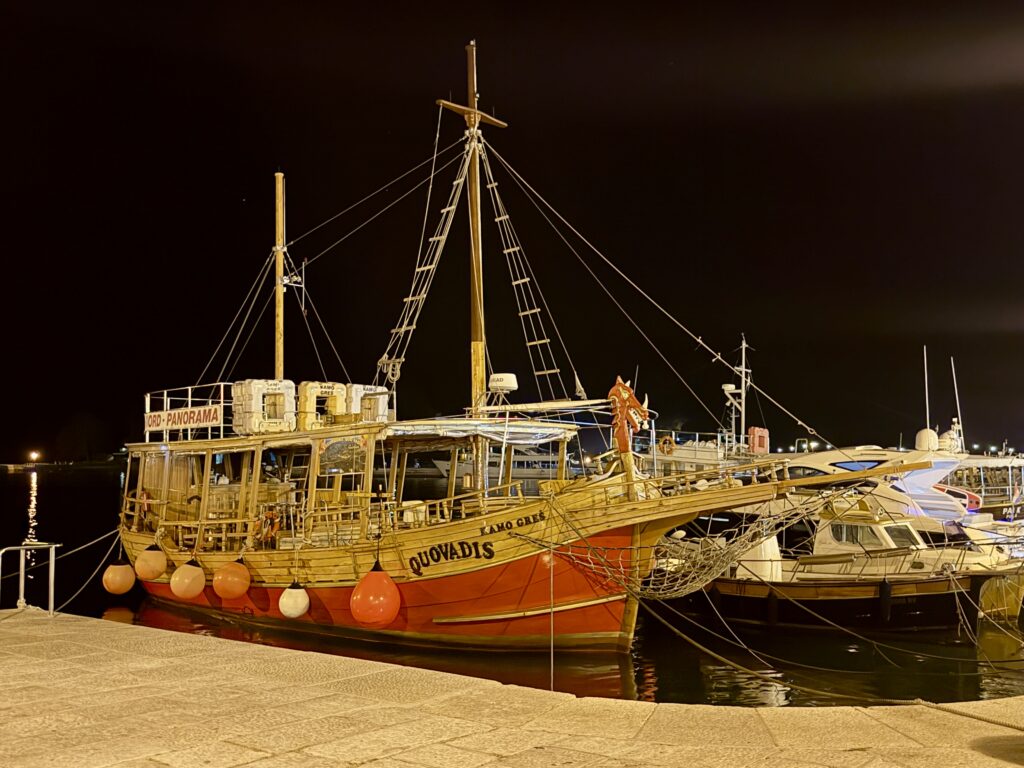 Ship in the harbor