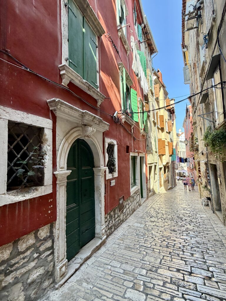 Small shots down Rovinj streets