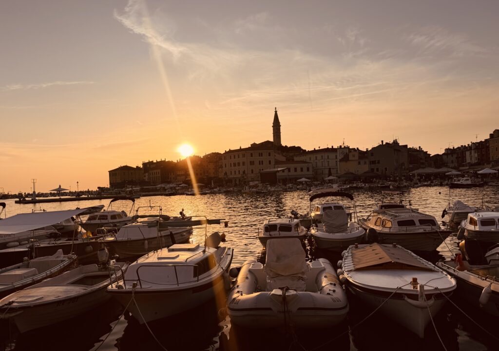 Sunset in Rovinj