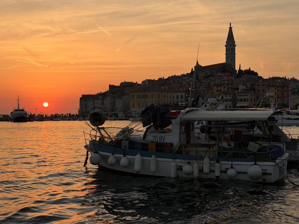 Sunset in Rovinj