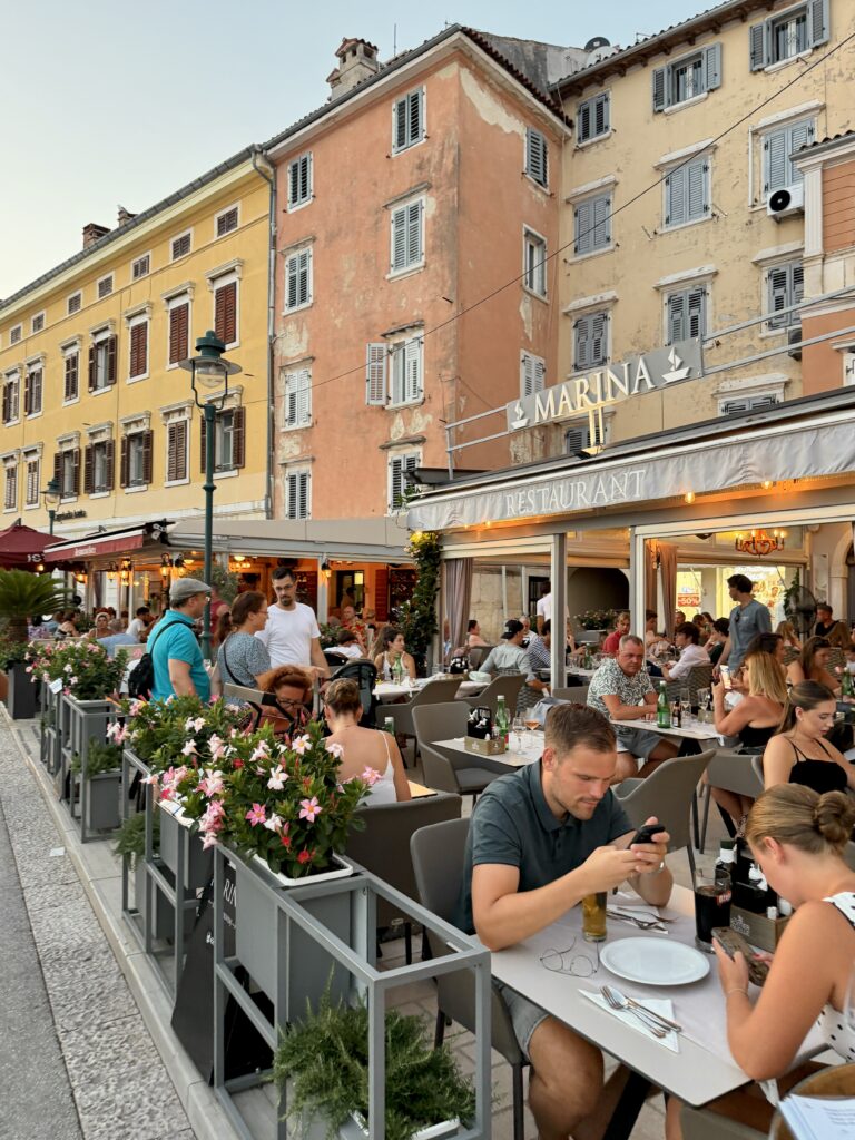 Dining in Rovinj