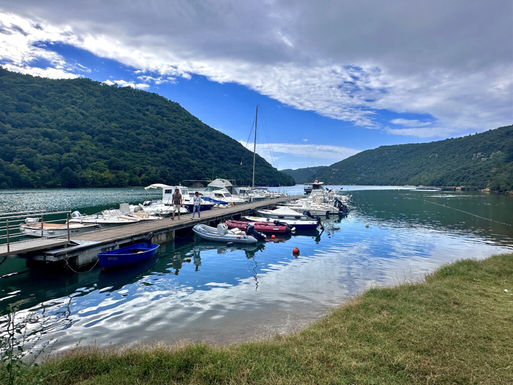 Traveling down the Lim Fjord