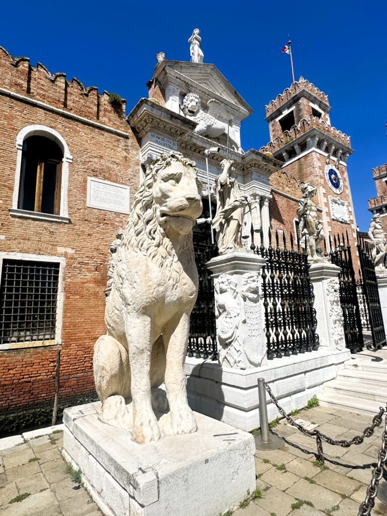 Lion statue in Venice