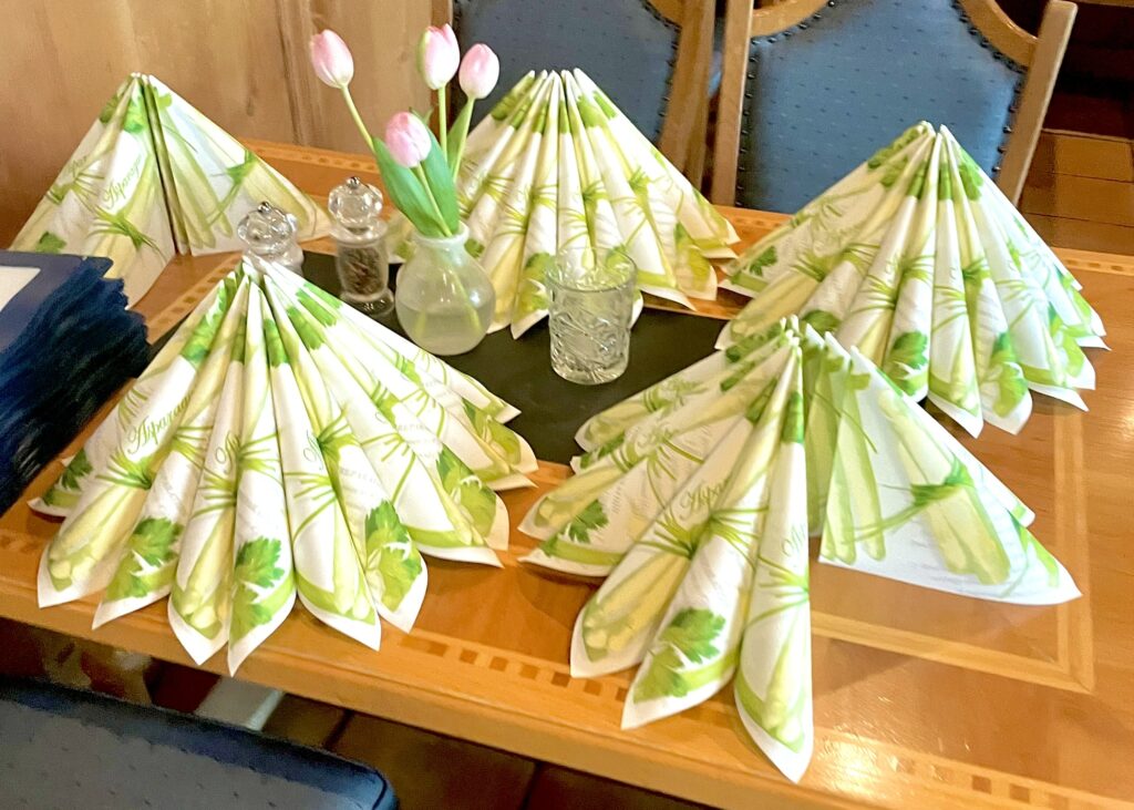 Hotel Geiger table decor
